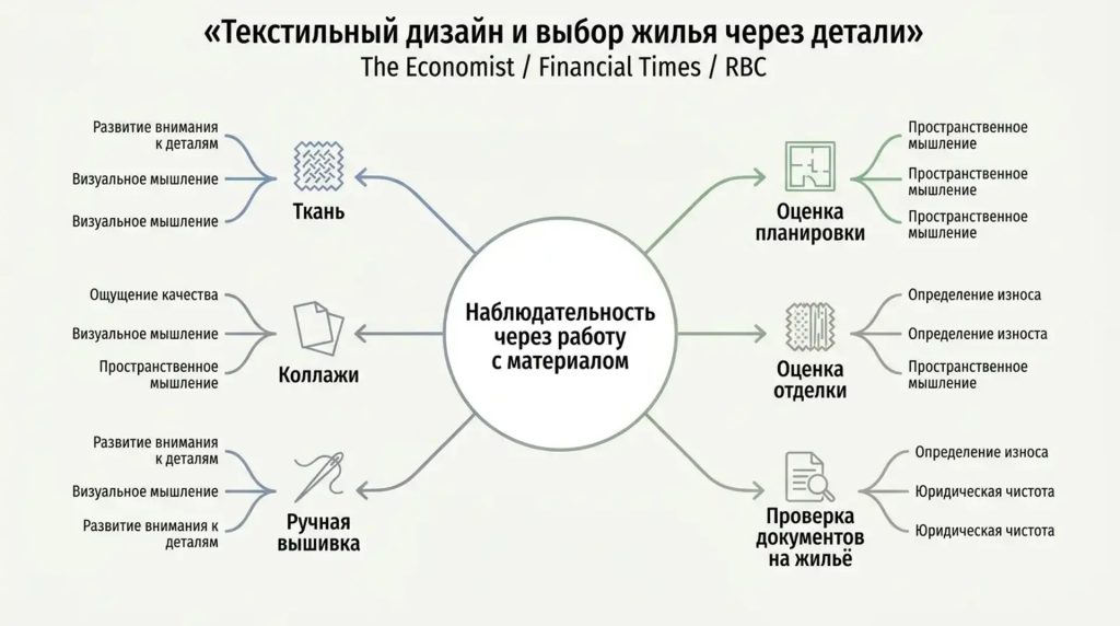 Текстильный дизайн и выбор жилья через детали